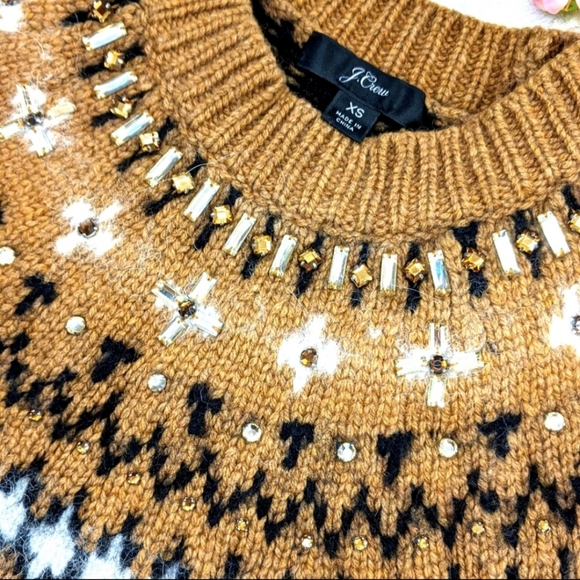 J CREW- beautiful Fair Isle sweater dress size XS - Picture 6 of 8